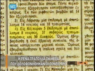 Ρένα Βλαχοπούλου. Πώς έχασε τους γονείς της