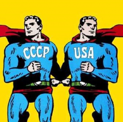 Τα πόστερ του ψυχρού πολέμου. Ο σοβιετικός Σούπερμαν και τα αληθινά δολάρια! Ο φόβος των Αμερικανίδων για τον σοβιετικό στρατιώτη και η υπεροχή της ΕΣΣΔ στους Ολυμπιακούς Αγώνες