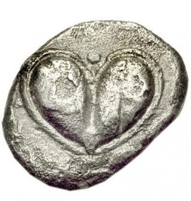 Νόμισμα που απεικονίζει τον καρπό του σύλφιου.