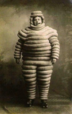 The original Michelin Man, c. 1910.