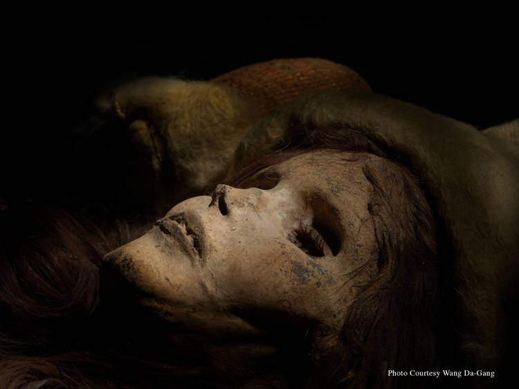 The Beauty of Xiaohe, female mummy, ca 1800—1500 B.C.