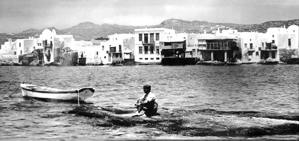 Νίκος Στουρνάρας, τέλη δεκαετίας 1950, Μύκονος