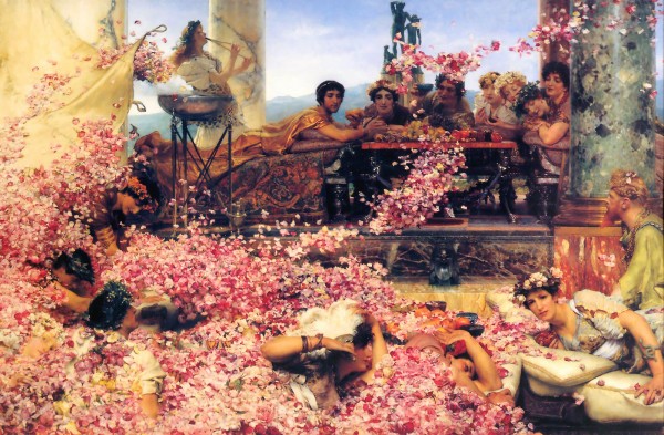 Τα Τριαντάφυλλα του Ηλιογάβαλου, Lawrence Alma-Tadema, 1888.