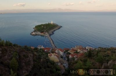 Δείτε από ψηλά το ερωτικό καταφύγιο του Πάρη και της Ωραίας Ελένης πριν βάλουν πλώρη για την Τροία. Ο φόβος των πειρατών και της ελονοσίας το ερήμωσε (βίντεο drone)