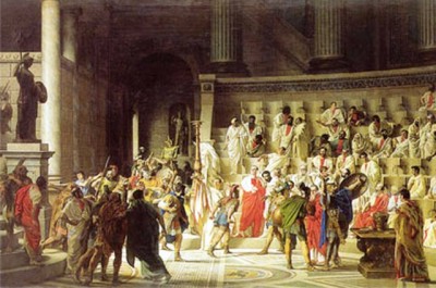 Τα δικαστήρια στην αρχαία Αθήνα. Οι δίκες ολοκληρώνονταν αυθημερόν και οι δικαστές, που λέγονταν Ηλιαστές, κληρώνονταν πριν από την έναρξη της δίκης για να μη μπορούν να δωροδοκηθούν