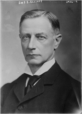 Ο Σερ Φράνσις Έλιοτ, πρεσβευτής της Μ. Βρετανίας στην Ελλάδα από το 1903 ως το 1917