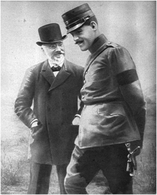Βενιζέλος και βασιλιάς Κωνσταντίνος το 1913