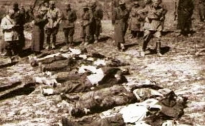 Το ολοκαύτωμα των Ιταλών στο Δομένικο της Λάρισας έγινε με τη συνεργασία του διορισμένου δοσίλογου προέδρου. Εκτελέστηκαν 194 άμαχοι και βασάνισαν μέχρι θανάτου τον ιερέα