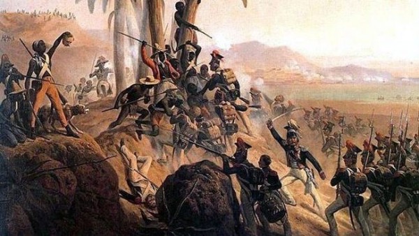 Battle-at-San-Domingo-a-painting-by-January-Suchodolski