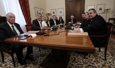 Meeting of the political party leaders of Greece, at the Presidential Mansion, in Athens, on March 4, 2016 / Σύσκεψη των αρχηγών των πολιτικών κομμάτων, στο Προεδρικό Μέγαρο, στην Αθήνα, στις 4 Μαρτίου, 2016