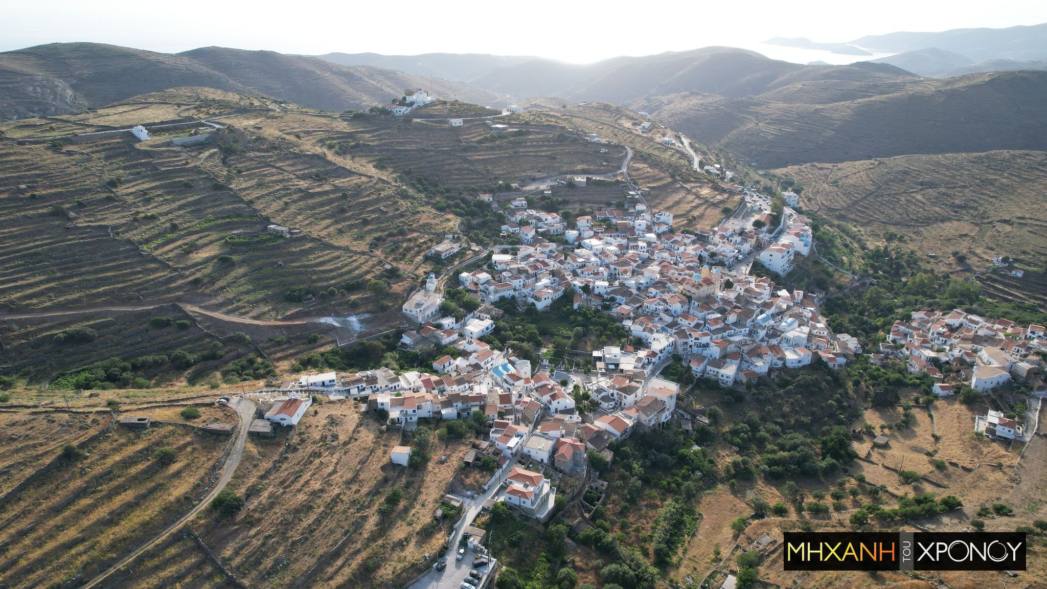 Δρύοπες. Η αρχαία φυλή που εκδιώχθηκε από τον Παρνασσό και την Ήπειρο. Δείτε πού βρήκε καταφύγιο στην Κύθνο (drone)