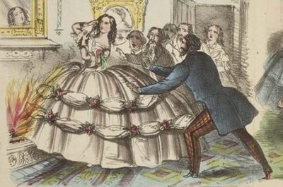 Το βασανιστικό ρούχο που φορούσαν οι γυναίκες τον 19ο αιώνα. Ευθύνεται για τραυματισμούς και θανάτους γυναικών. Λιποθυμούσαν, υπέφεραν και προκαλούσαν πολλές ζημιές αλλά και βλάβες σε ζωτικά τους όργανα