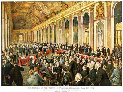 Αίθουσα συνεδριάσεων της Συνθήκης των Βερσαλλιών 