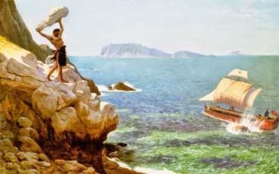 Ο καλλιτέχνης που χρειάστηκε 22 χρόνια για να ζωγραφίσει τον Οδυσσέα και τον Κύκλωπα Πολύφημο. Έφτασε σε σημείο να δεθεί σε κατάρτι για να ζωγραφίσει έναν πίνακα. Η ελληνική μυθολογία εμπνέει την παγκόσμια τέχνη