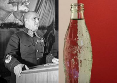 Η άγνωστη ιστορία της λευκής κόκα κόλα που παρήγγειλε από την Αμερική ο Σοβιετικός στρατάρχης Ζούκοφ. Είχε ενθουσιαστεί με την γεύση του αναψυκτικού, αλλά ήταν απαγορευμένο ποτό και σύμβολο του ιμπεριαλισμού