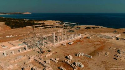 Δεσποτικό, το νησί που ερήμωσαν οι Αθηναίοι επειδή οι κάτοικοι της Πάρου ανέγειραν μεγάλο ναό του Απόλλωνα που ανταγωνιζόταν την Δήλο. Σπουδαία ευρήματα (φωτο και drone)