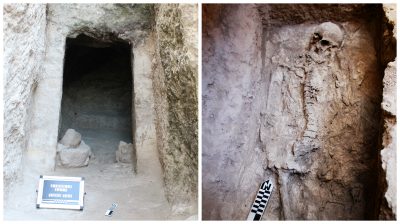Εντυπωσιακά ευρήματα από τις ανασκαφές στο μυκηναϊκό νεκροταφείο των Αηδονιών. Εκεί αρχαιοκάπηλοι είχαν αρπάξει τον περίφημο θησαυρό της Νεμέας που εντοπίστηκε στο εξωτερικό