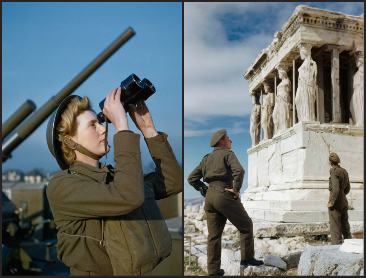 Συγκλονιστικές έγχρωμες φωτογραφίες του Β΄ Παγκοσμίου Πολέμου. Σπάνιες εικόνες που δημοσιεύτηκαν σχεδόν 70 χρόνια μετά