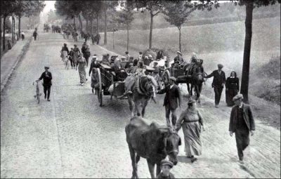 Όταν 600.000 Βέλγοι έγιναν πρόσφυγες μετά τη γερμανική εισβολή. Όταν οι πρόσφυγες επέστρεψαν συνάντησαν αδιαφορία και εχθρότητα