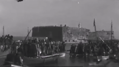 Βίντεο από την Κρήτη του 1910. Στιγμιότυπα από τα Θεοφάνια στο Κούλε, την καθημερινότητα στο Ηράκλειο και στα Χανιά, ακόμη και διαφήμιση κρητικών τσιγάρων