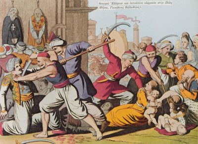 Η πρόταση στον σουλτάνο να σφάξουν όλους τους Ρωμιούς της Πόλης μετά την επανάσταση του 1821. Ο βεζίρης και ο Μουφτής τους έσωσαν, αλλά πλήρωσαν ακριβά το τίμημα
