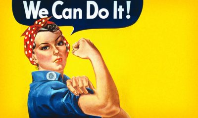 Ποια είναι η γυναίκα που ενέπνευσε τη διάσημη αμερικανική αφίσα του Β΄ Παγκοσμίου Πολέμου. Έγινε σύμβολο του φεμινιστικού κινήματος και συνδέθηκε με την Παγκόσμια Ημέρα της Γυναίκας