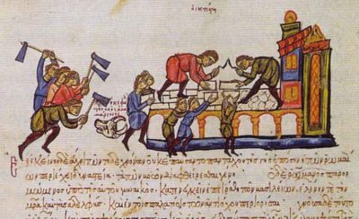 Η επανάσταση των Ζηλωτών στη Θεσσαλονίκη κατά της φτώχειας. Έσφαξαν τους ευγενείς και εναντιώθηκαν στον αυτοκράτορα Καντακουζηνό, ο οποίος εκδικήθηκε με τη βοήθεια των Τούρκων