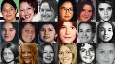 Φόνοι και εξαφανίσεις δεκάδων κοριτσιών στον Καναδά. Τα περισσότερα θύματα ήταν Ιθαγενείς. Σε όλη τη χώρα πάνω από 4000 τα θύματα, τις τελευταίες δεκαετίες