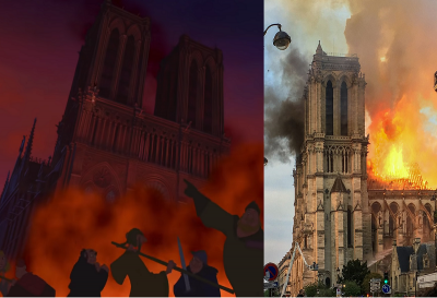 Η φωτιά στην Παναγία των Παρισίων υπήρχε στην ομώνυμη ταινία κινουμένων σχεδίων το 1996. Σε ποιες άλλες περιπτώσεις τα σενάρια “προέβλεψαν” τρομερές τραγωδίες