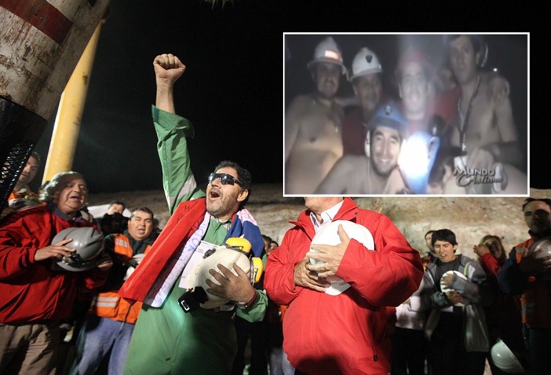 Ο εφιάλτης της Χιλής. Οι 33 εργάτες που επιβίωσαν εγκλωβισμένοι 720 μέτρα κάτω από τη γη. Η επιχείρηση διάσωσής είχε τη δεύτερη μεγαλύτερη τηλεθέαση παγκοσμίως
