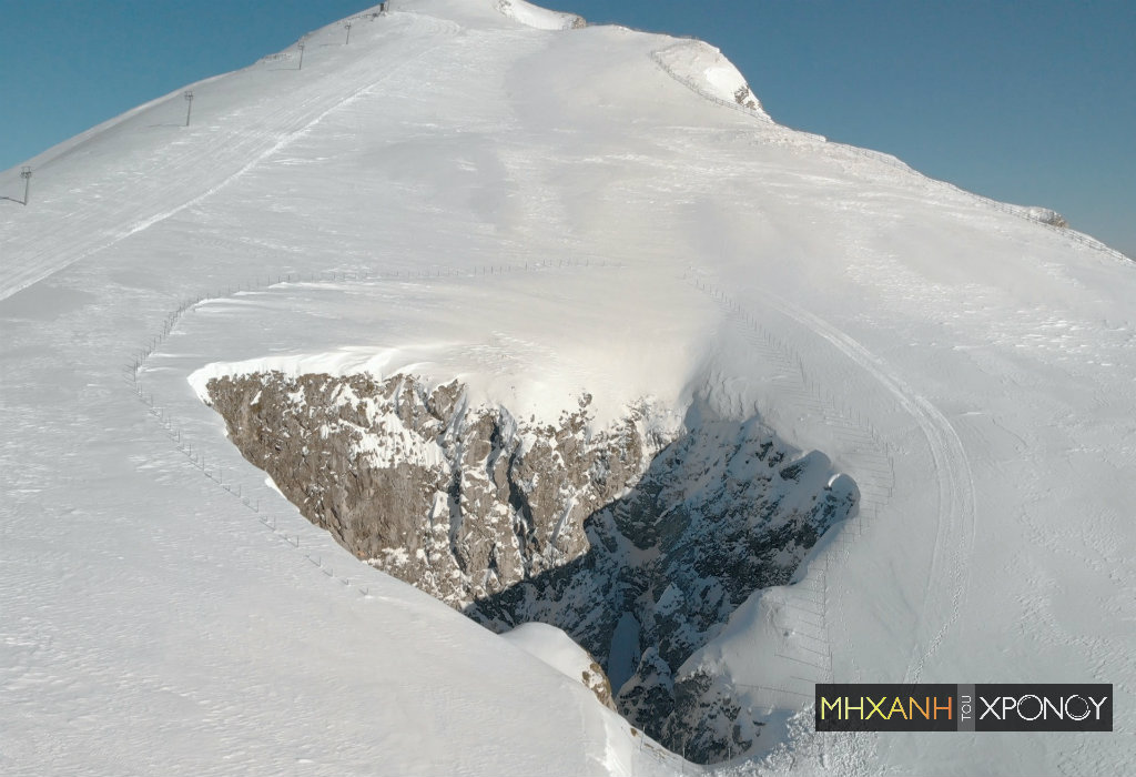 Που βρίσκεται η Χιονότρυπα που μένει παγωμένη ακόμα και το καλοκαίρι. Είναι ένα από τα βαθύτερα σπήλαια της Ελλάδας και οι επιστήμονες το θεωρούν “χρονοκάψουλα” (drone)