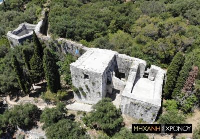 Πτήση πάνω από το φρούριο της Κασσιώπης στην Κέρκυρα. Ο θρύλος με τον δράκο που έκαψε όλους τους κατοίκους και οι καταστροφικές πολιορκίες (drone)
