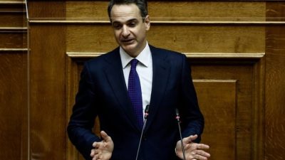 Η ομιλία του Κυριάκου Μητσοτάκη για την κρίση στην Ουκρανία – Δείτε live