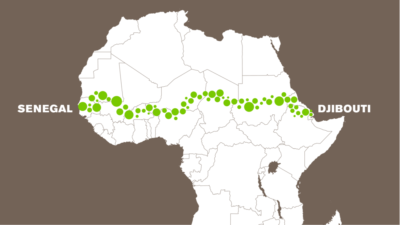 Το “Πράσινο Τείχος” της Αφρικής. Φιλοδοξεί να ενώσει τις δύο άκρες της Ηπείρου και να “σταματήσει” την ερημοποίηση και την Σαχάρα