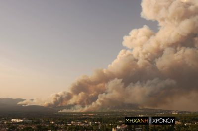 24 ώρες μέσα σε ένα λεπτό! H καταστροφική πυρκαγιά της Αττικής σε Time Lapse. Δείτε πως έγινε η αναζωπύρωση