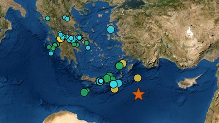 Ισχυρός σεισμός 6,1 Ρίχτερ ανοιχτά της Καρπάθου. Τι αναφέρουν οι πρώτες πληροφορίες