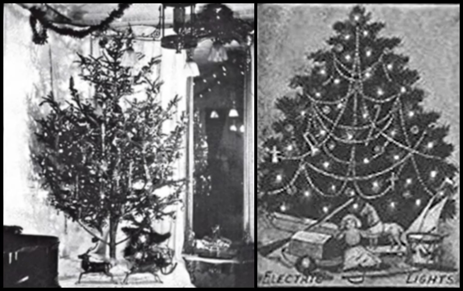 Τα πρώτα φώτα σε δέντρο μπήκαν για λόγους δημοσίων σχέσεων του Έντισον. Απλά έτυχε να είναι Χριστούγεννα