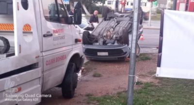 Τροχαίο στο Ελληνικό με έναν τραυματία, ύστερα από σφοδρή σύγκρουση ΙΧ