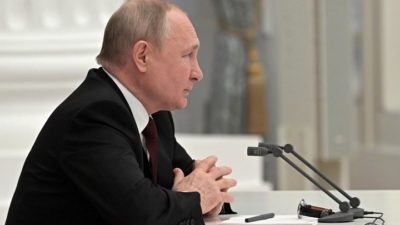Πούτιν: Η καλύτερη λύση είναι το Κίεβο να εγκαταλείψει την πρόθεση να ενταχθεί στο ΝΑΤΟ – Οι συμφωνίες του Μινσκ «πέθαναν»