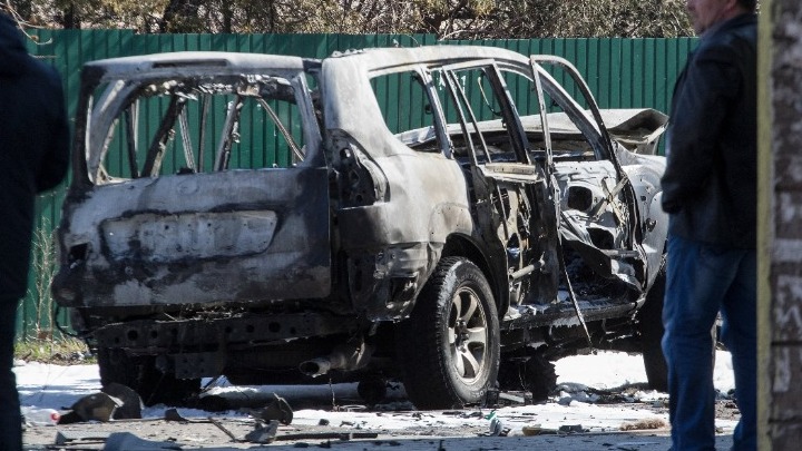 Ουκρανία: Έκρηξη αυτοκινήτου κοντά σε κυβερνητικό κτίριο στο Ντόνετσκ-Δεν υπάρχουν πληροφορίες για θύματα