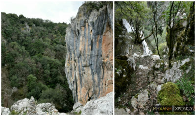 Το αναρριχητικό πεδίο Εύρυτος που προτιμούν οι πεζοπόροι και οι φυσιολάτρες. Δείτε πού βρίσκεται από ψηλά (drone)