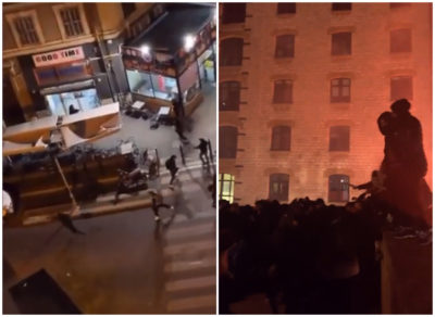 Άγριο ξύλο στη Μασσαλία. Οπαδοί ΠΑΟΚ και Παρτιζάν πλακώθηκαν με οπαδούς Μαρσέιγ και ΑΕΚ (βίντεο)