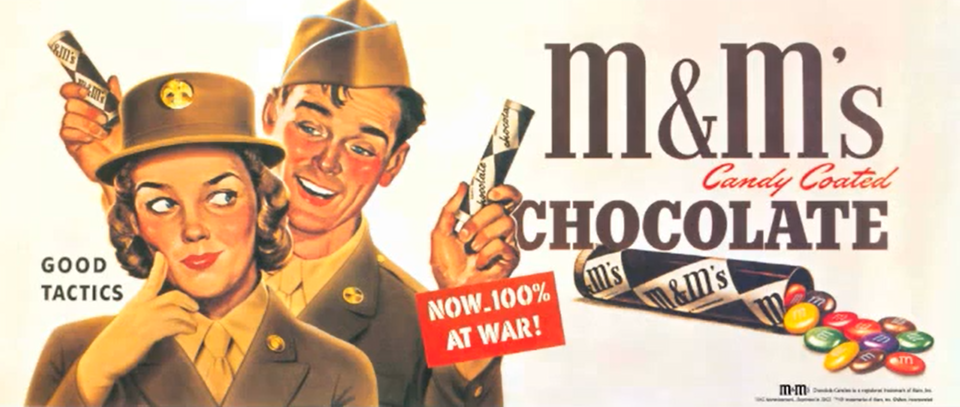 M&M’s. Τα σοκολατάκια που “έλιωναν στο στόμα” των στρατιωτών. Ο οικογενειακός καβγάς και η ίντριγκα με τα Smarties