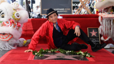 Ο Τζέιμς Χονγκ απέκτησε αστέρι στη Λεωφόρο της Δόξας του Χόλιγουντ