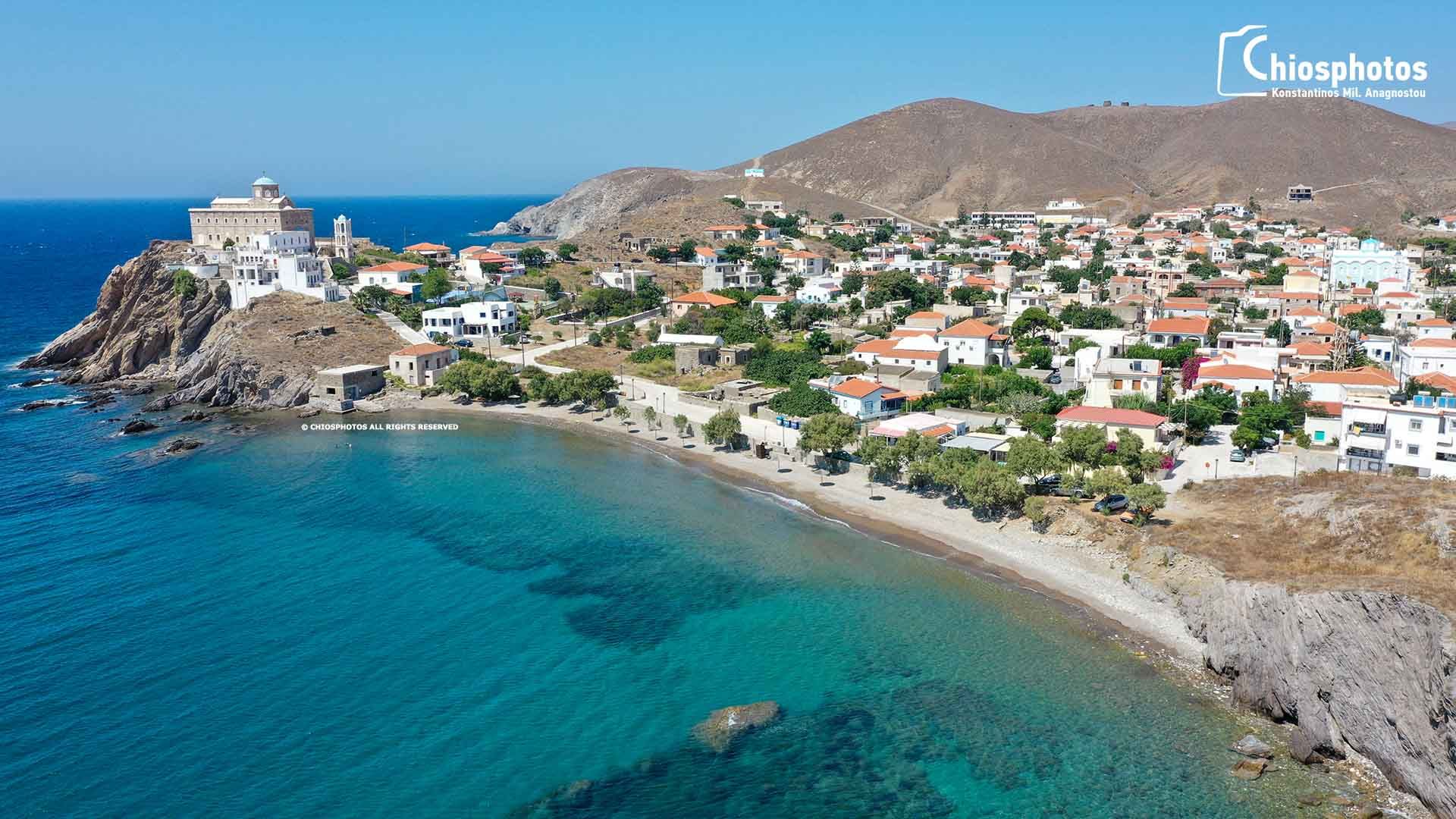Ψαρά. Το νησί θρύλος της ελληνικής επανάστασης με τις 40 άγνωστες παραλίες. Δείτε από ψηλά την εντυπωσιακή ακτογραμμή (drone)