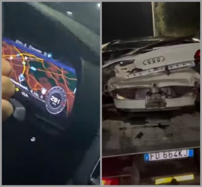 Τροχαίο – σοκ στην Ιταλία. 22χρονος σκοτώθηκε ακαριαία στον αυτοκινητόδρομο της Ρώμης. Το κοντέρ πλησίασε τα 300 χλμ./ώρα