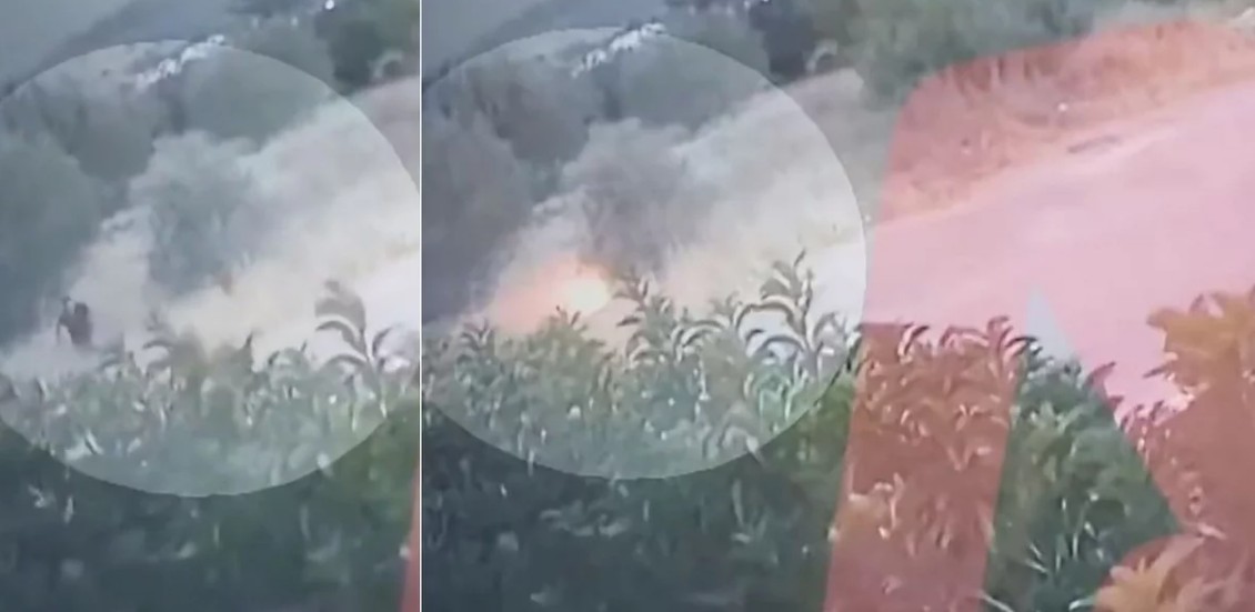 Βίντεο ντοκουμέντο που δείχνει πολίτη να βάζει φωτιά κοντά στην Παλλήνη. Το διερευνά η αστυνομία