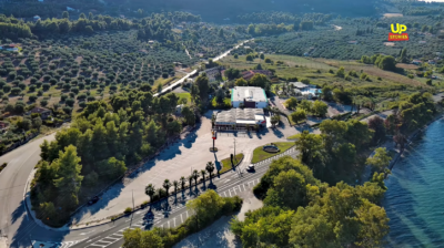 Λεβέντης. Το θρυλικό τοπόσημο της εθνικής οδού από όπου πέρασε όλη η Ελλάδα. Δείτε από ψηλά το εγκαταλελειμμένο κτίριο (drone)