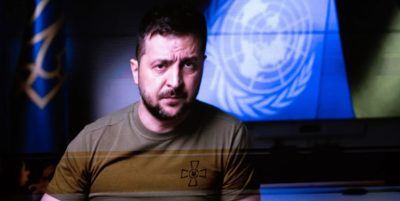 Ζελένσκι στον ΟΗΕ: Απαιτούμε την τιμωρία της Ρωσίας για τον πόλεμο. Nα της αφαιρεθεί το βέτο στο Συμβούλιο Aσφαλείας