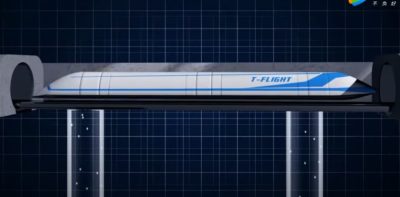 Η Κίνα δοκίμασε με επιτυχία το τρένο μαγνητικής αιώρησης. Θα κινείται με ταχύτητα 1.000 χλμ./ώρα